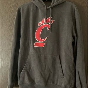 Grey University of Cincinnati Hoodie